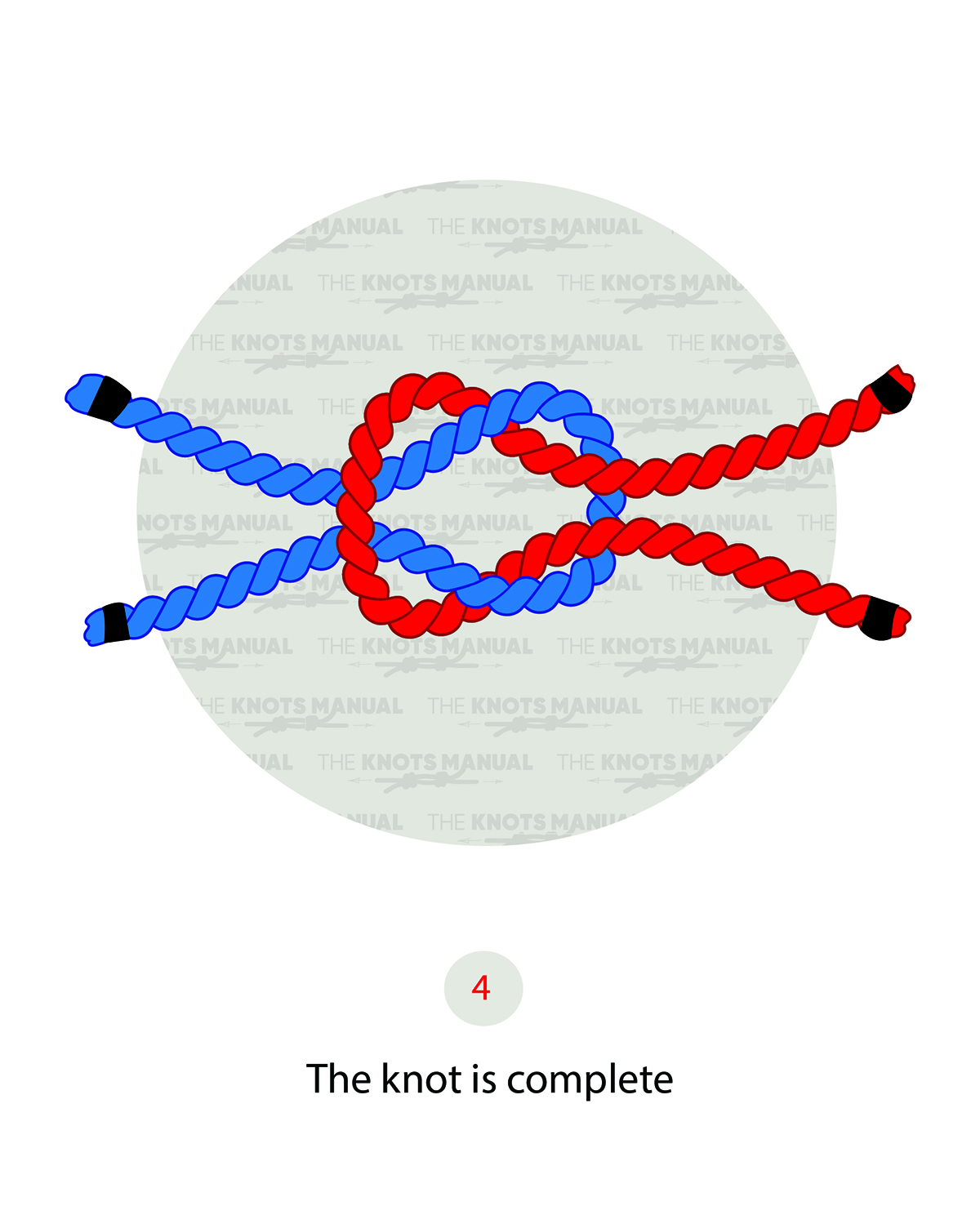 Garbougal knot Step 4